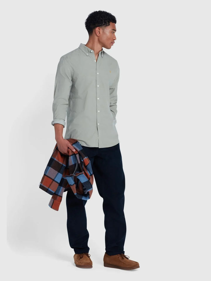 Farah Fontella Cord Shirt Balsam image 2