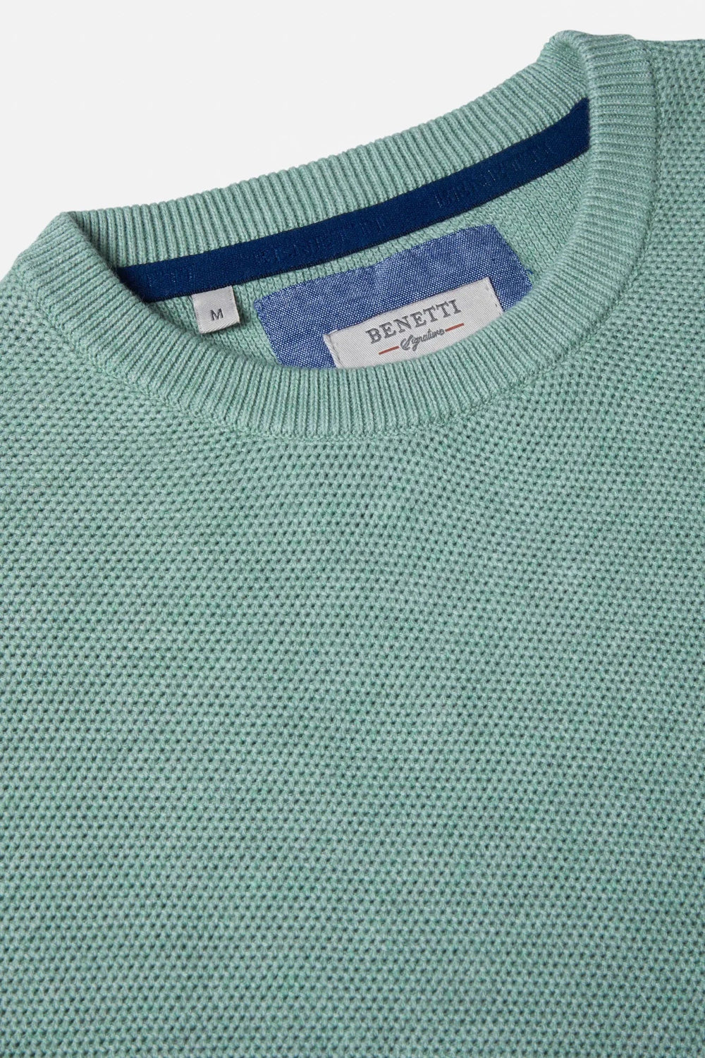 Benetti Dawson Crew Neck Jumper Sage image 1