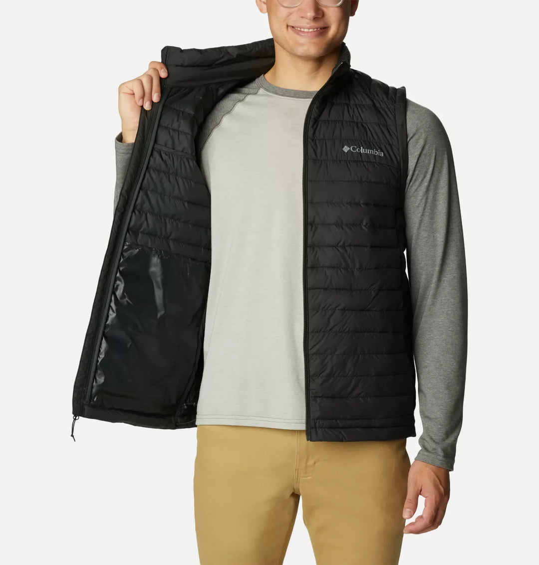 Columbia Silver Falls Packable Insulated Gilet Black image 3