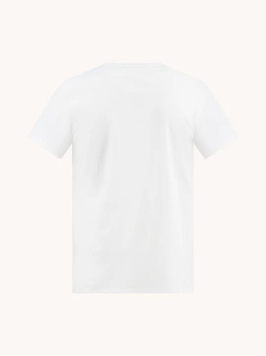 A Fish Named Fred T-shirt Fish Print Off White