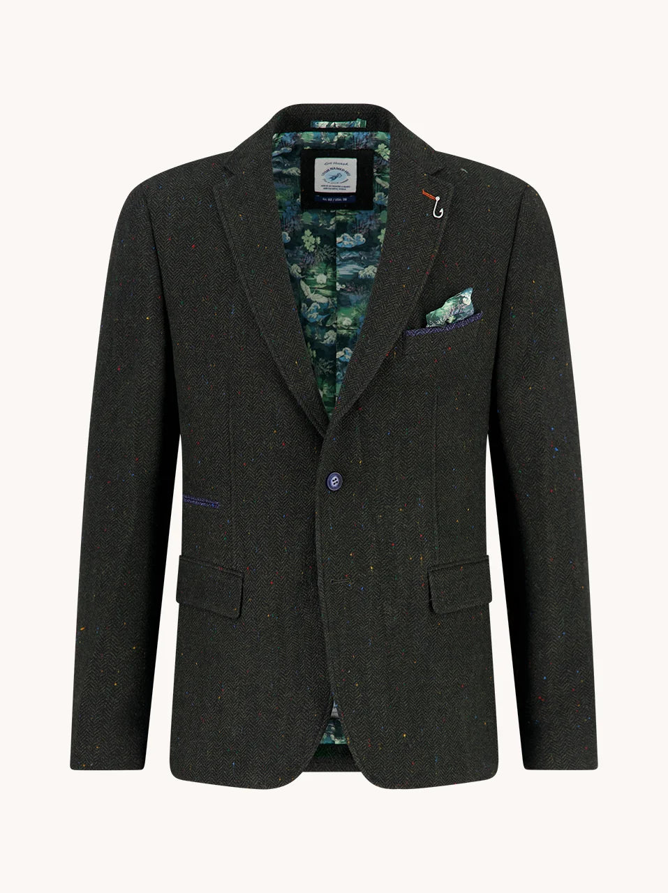 A Fish Named Fred Tokyo Trip Blazer Dark Green
