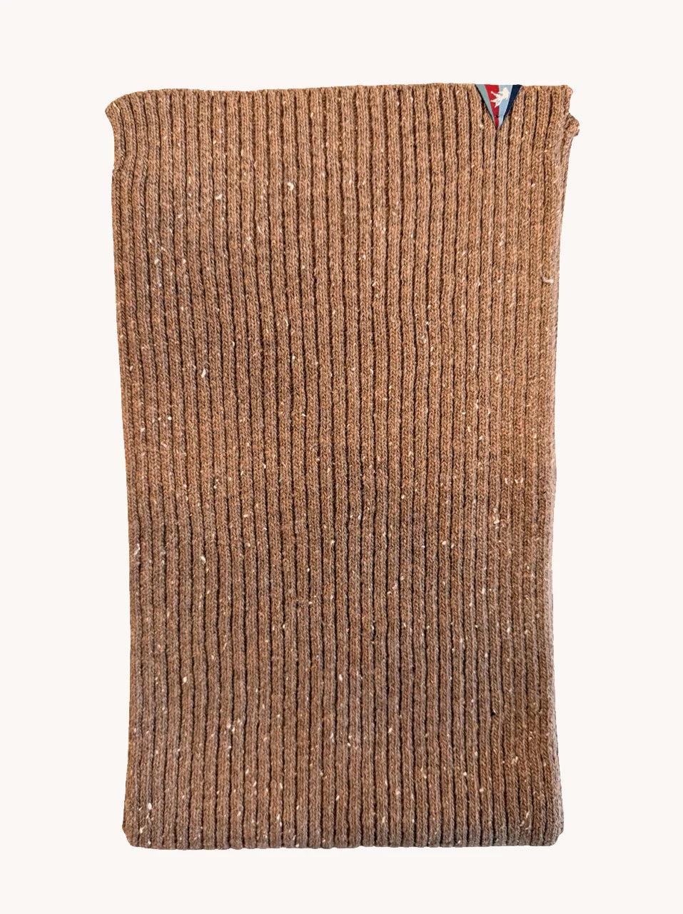 A Fish Named Fred Knitted Scarf Sand