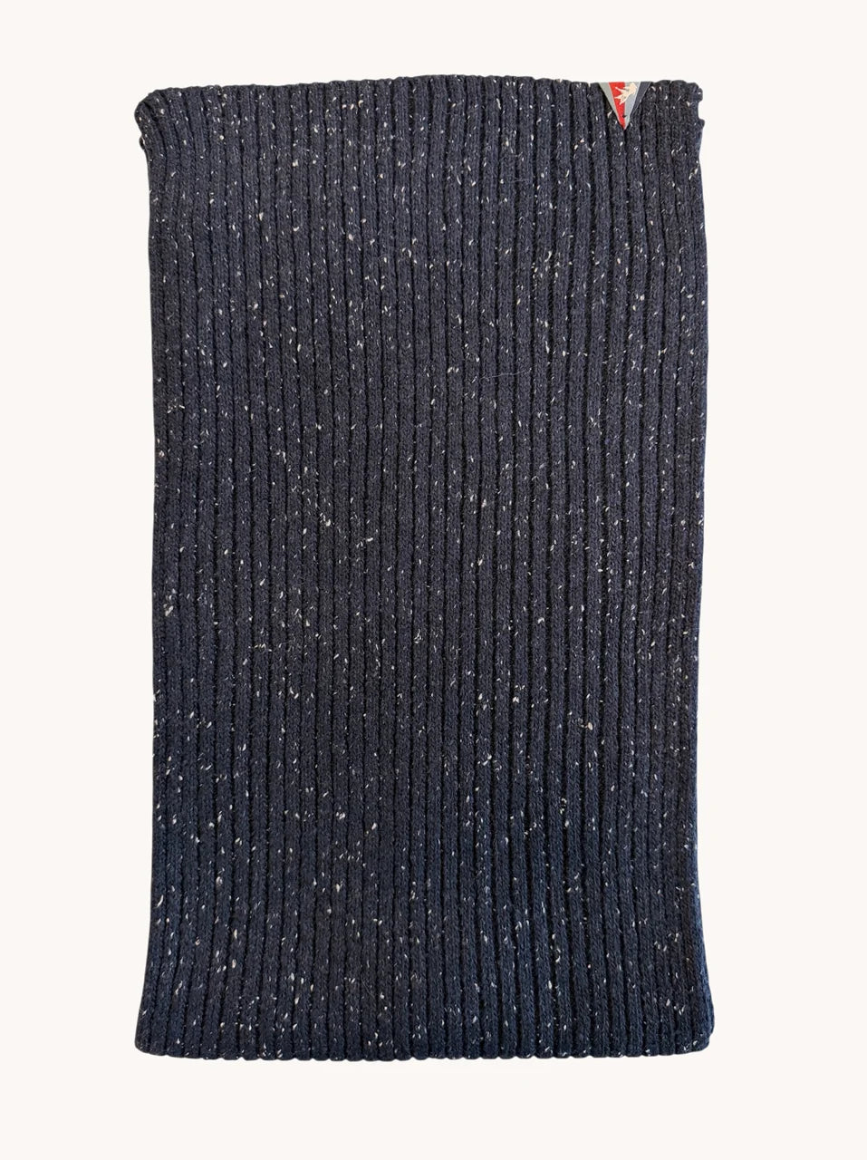 A Fish Named Fred Knitted Scarf Navy