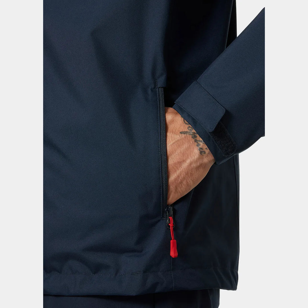 Helly Hansen Crew Midlayer Navy Jacket
