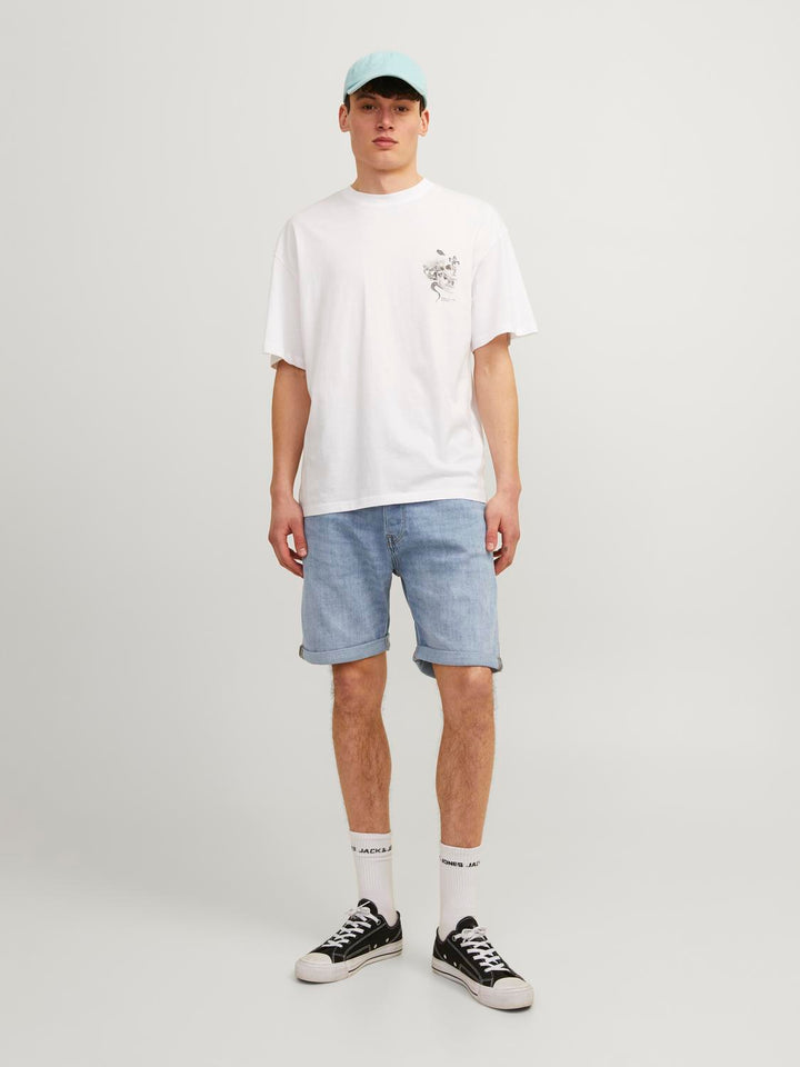 Jack &amp; Jones Denim Shorts Blue image 4