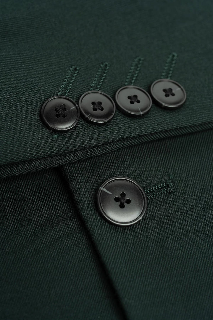 House Of Cavni Malibu Forest Green Suit
