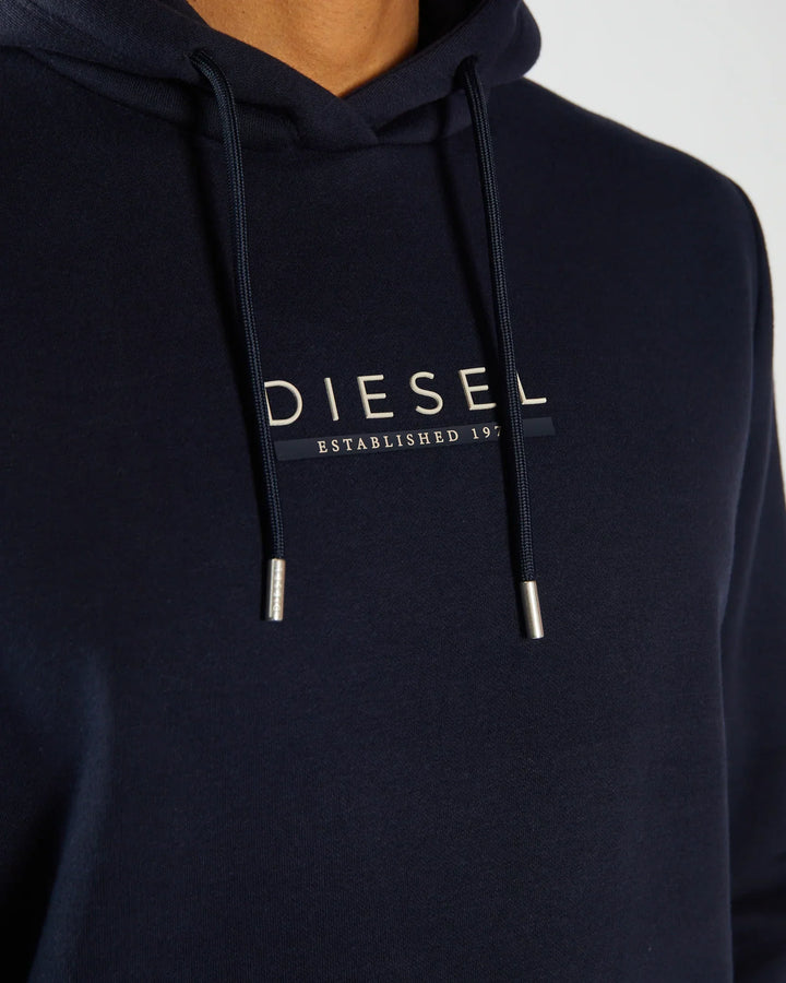 Diesel Ronald Hoodie Salute Navy image 3