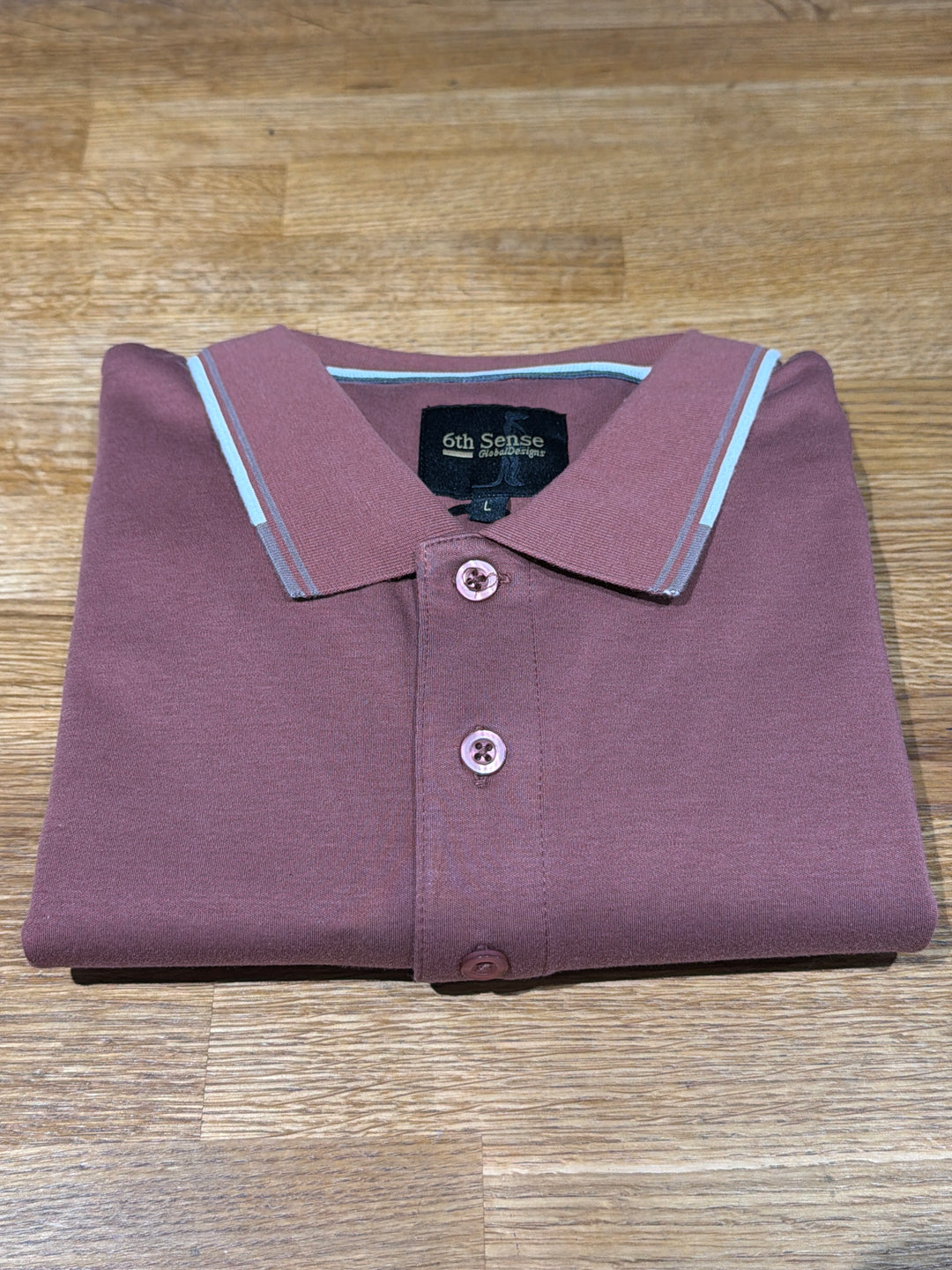 6th Sense Astound Polo Shirt Apple