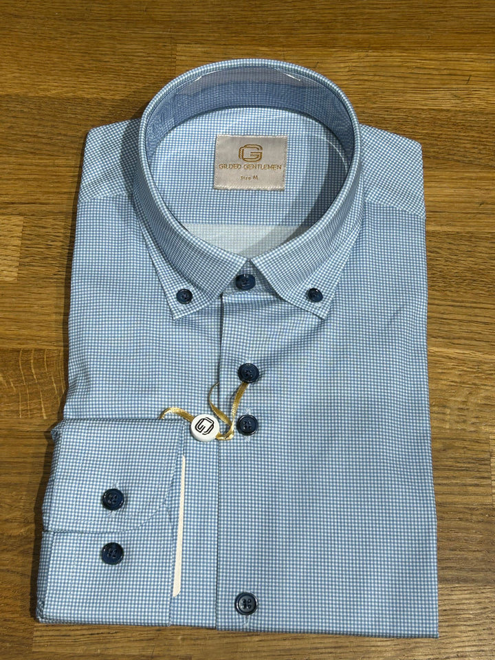 Gilded Gentlemen Gingham Shirt Ashley
