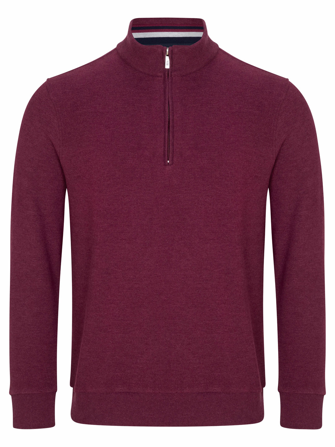 DG'S Drifter Half Zip Sweatshirt Burgundy