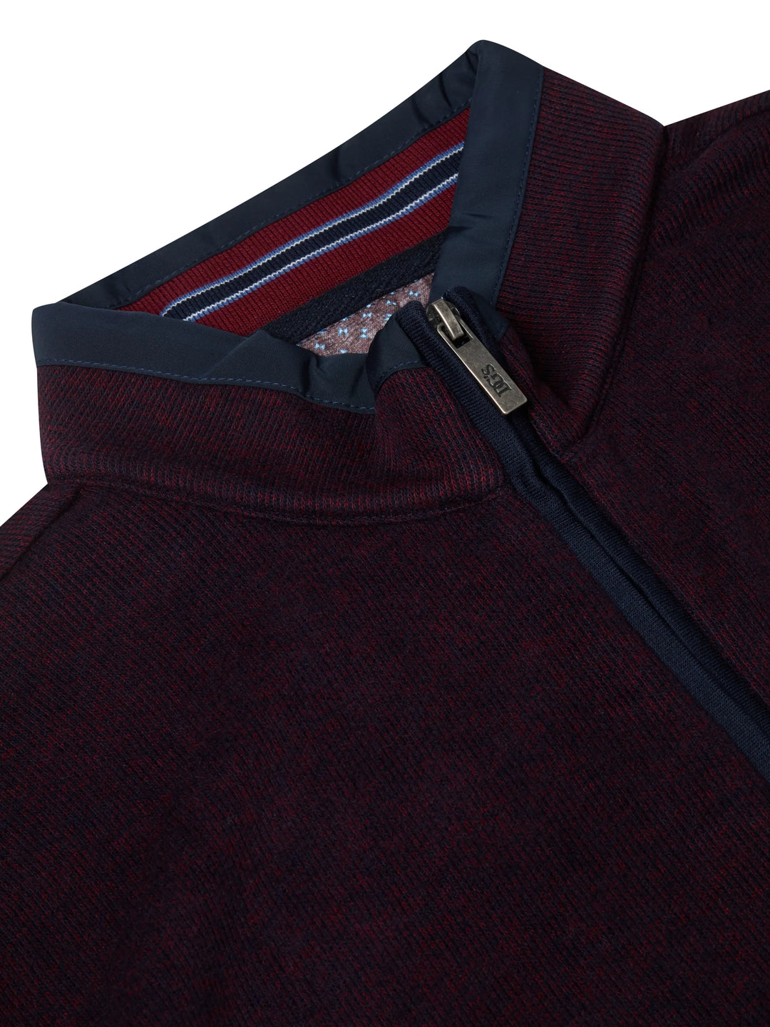 Drifter By Daniel Grahame 1/2 Sweater Dark Red
