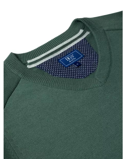 DG's Drifter V Neck Sweater Sage Green