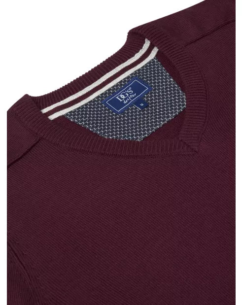 DG's Drifter V Neck Sweater Red