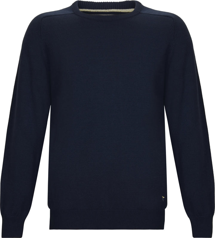 Drifter By Daniel Grahame Crew Neck Sweater Dark Blue