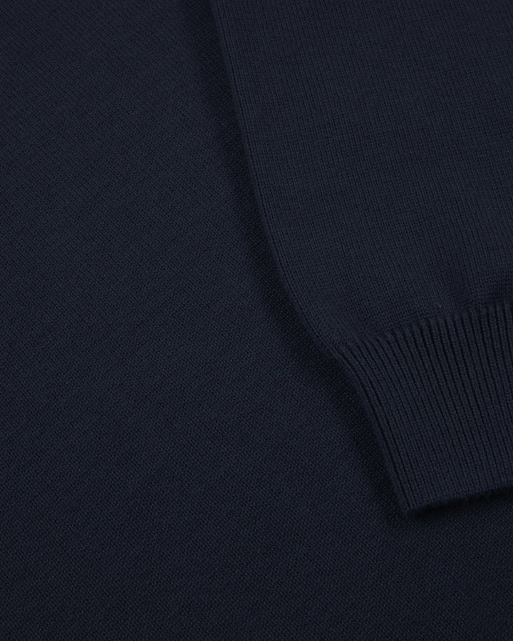 Drifter By Daniel Grahame Crew Neck Sweater Dark Blue
