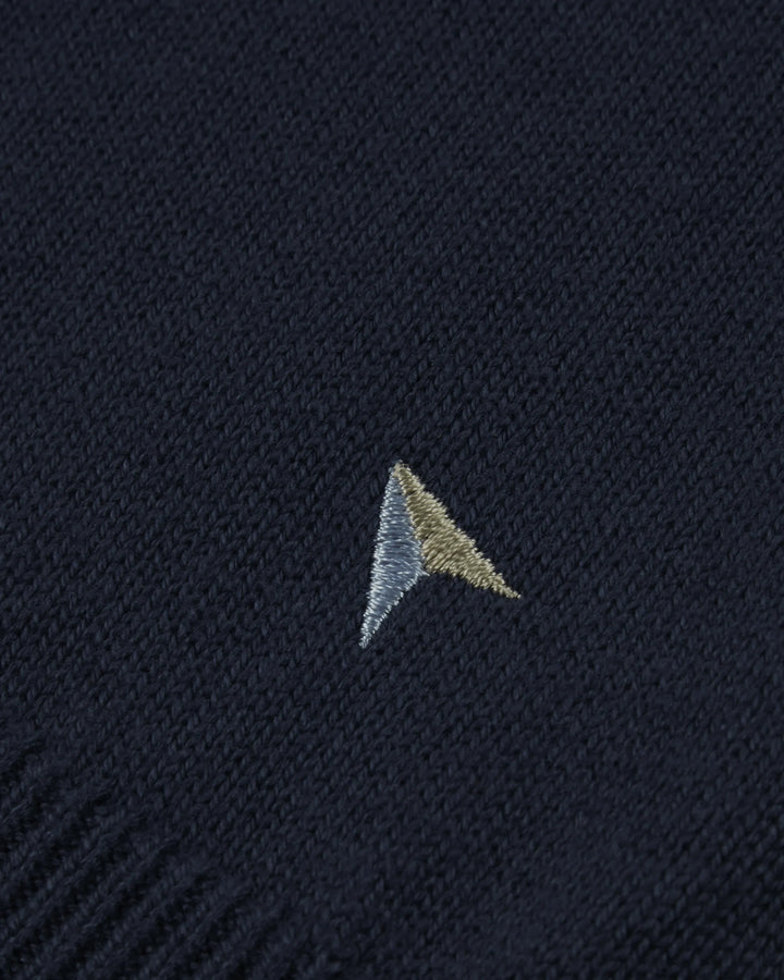 Drifter By Daniel Grahame Crew Neck Sweater Dark Blue