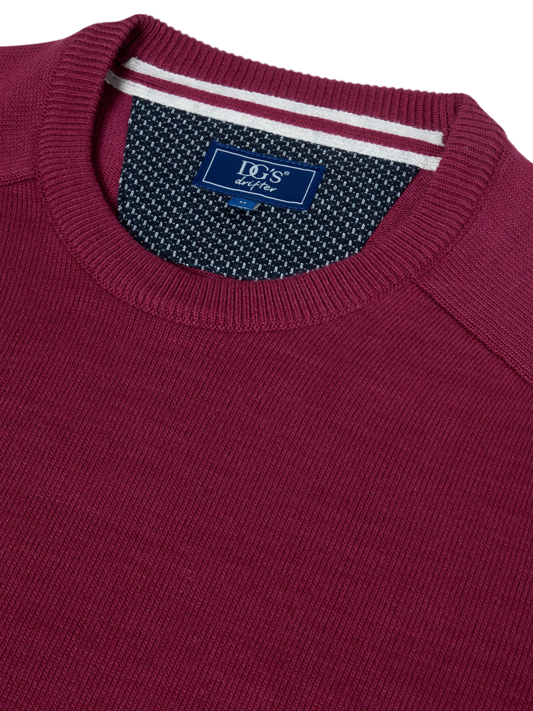 DG's Drifter Crew Neck Sweater Raspberry