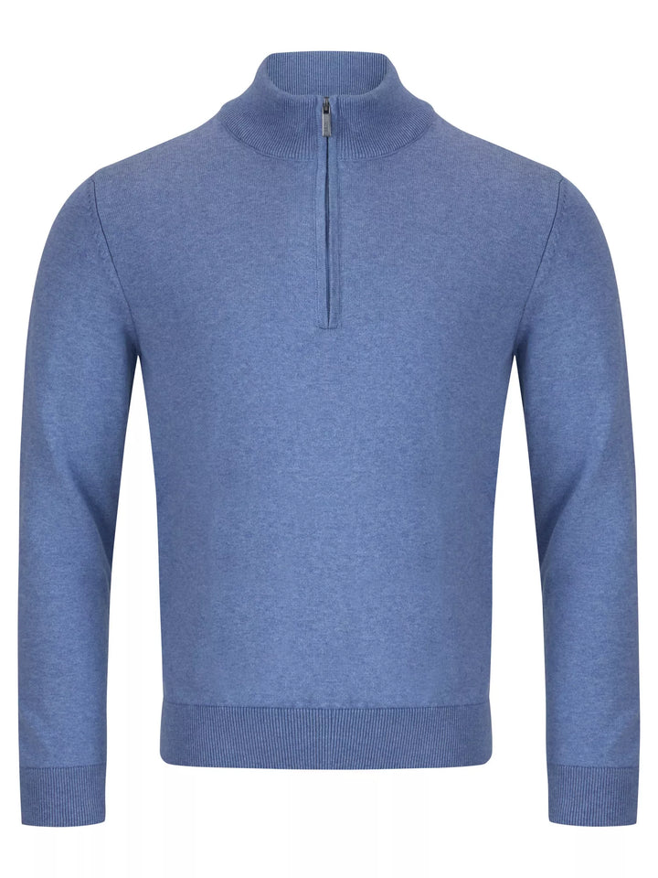 DG's Drifter 1/2 Zip Sweater Sky Blue