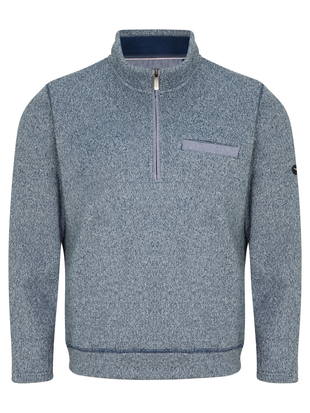 DG'S Drifter Half Zip Sweatshirt Blue