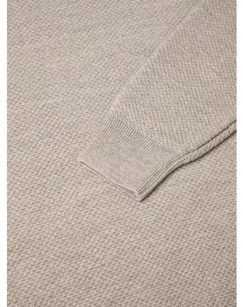 Remus Uomo Crew Neck Sweater Stone