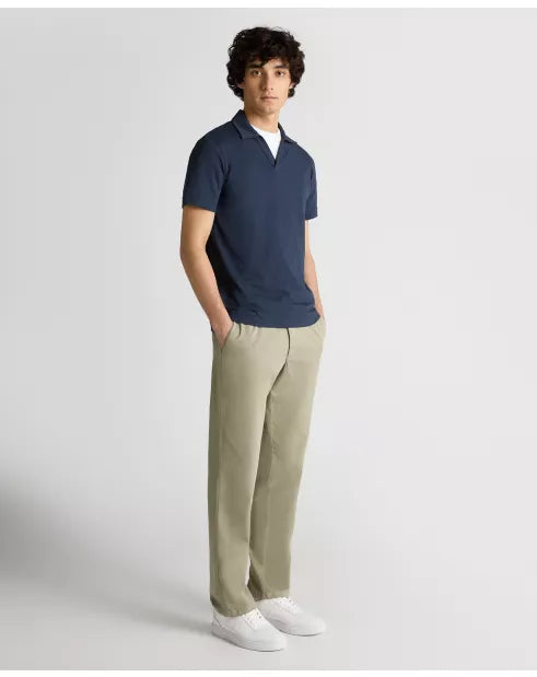 Remus Uomo V Neck Casual Top Navy