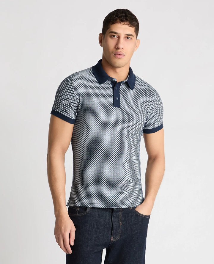 Remus Uomo Polo Shirt Dark Blue