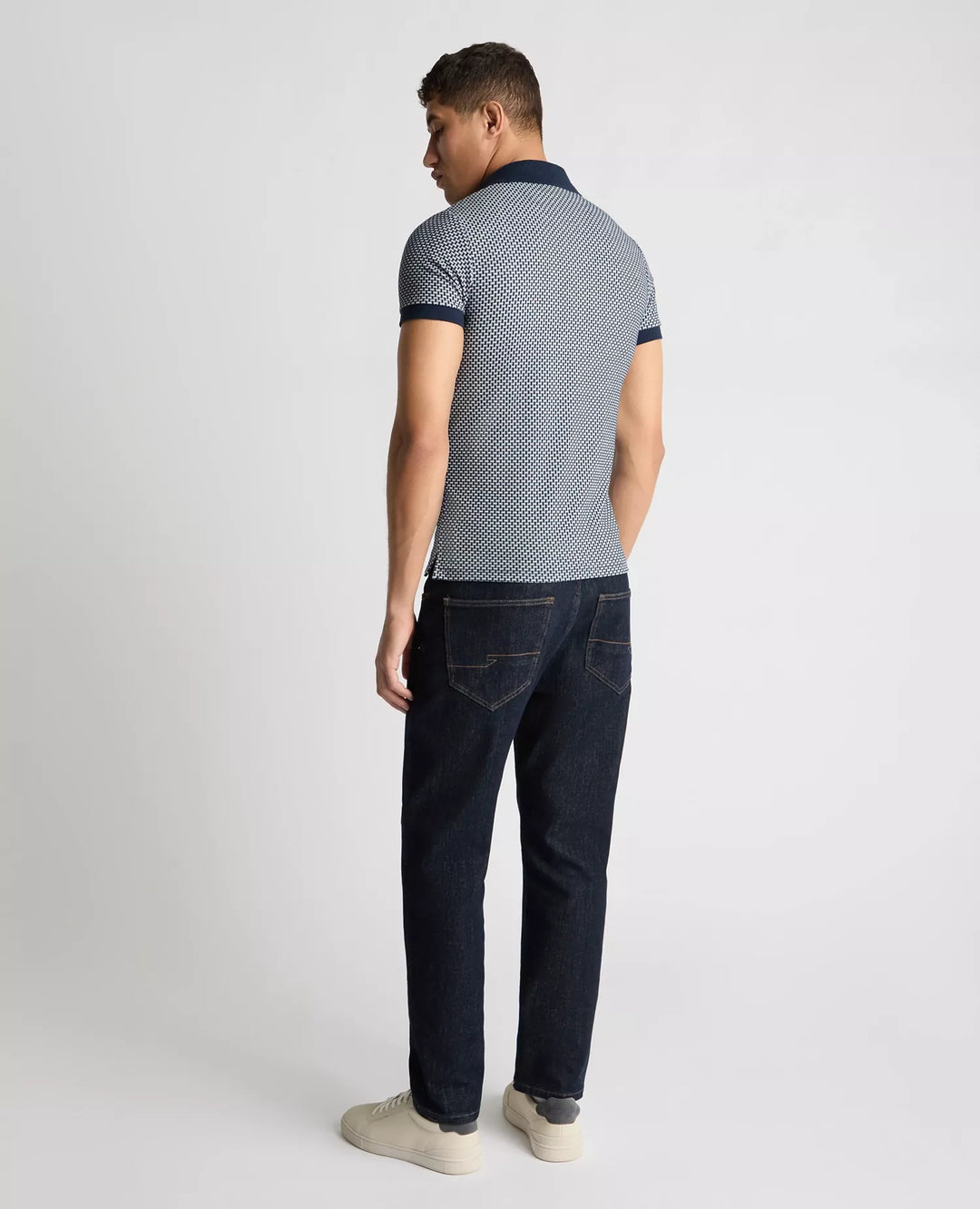 Remus Uomo Polo Shirt Dark Blue