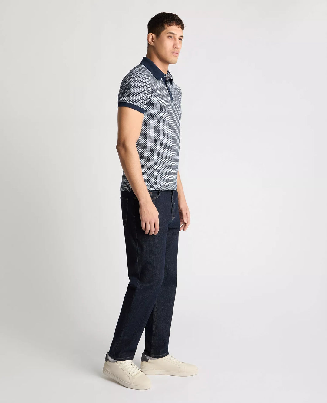 Remus Uomo Polo Shirt Dark Blue