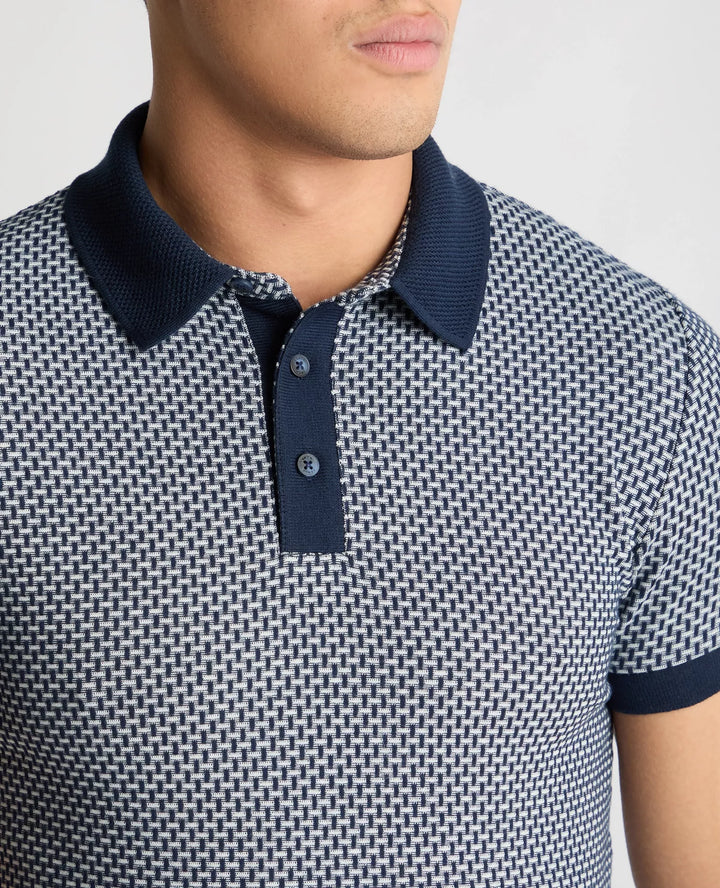 Remus Uomo Polo Shirt Dark Blue