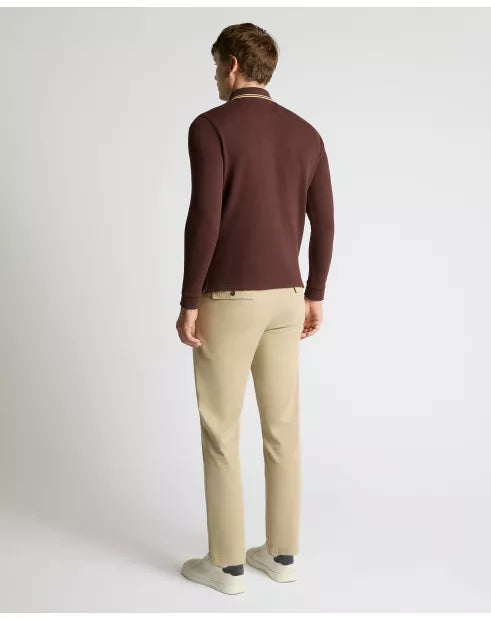 Remus Uomo Polo Shirt Dark Brown