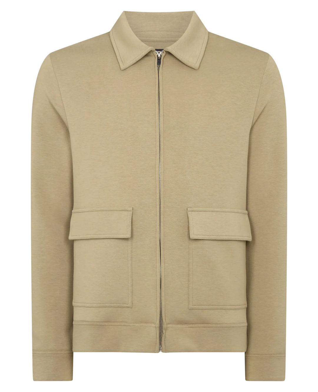 Remus Uomo Stone Full Zip Sweatshirt