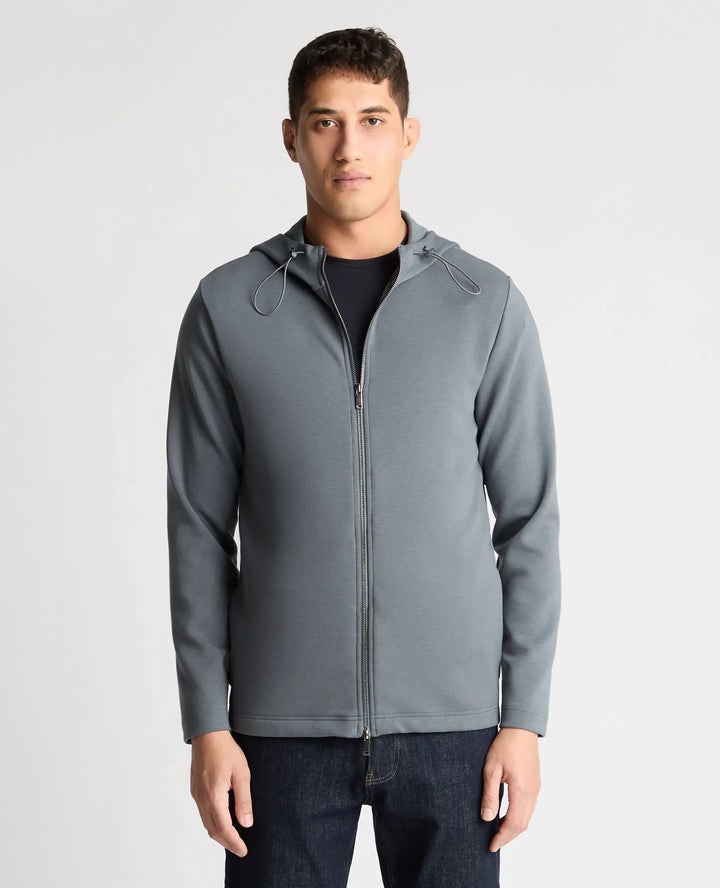 Remus Uomo Grey Hooded Zip
