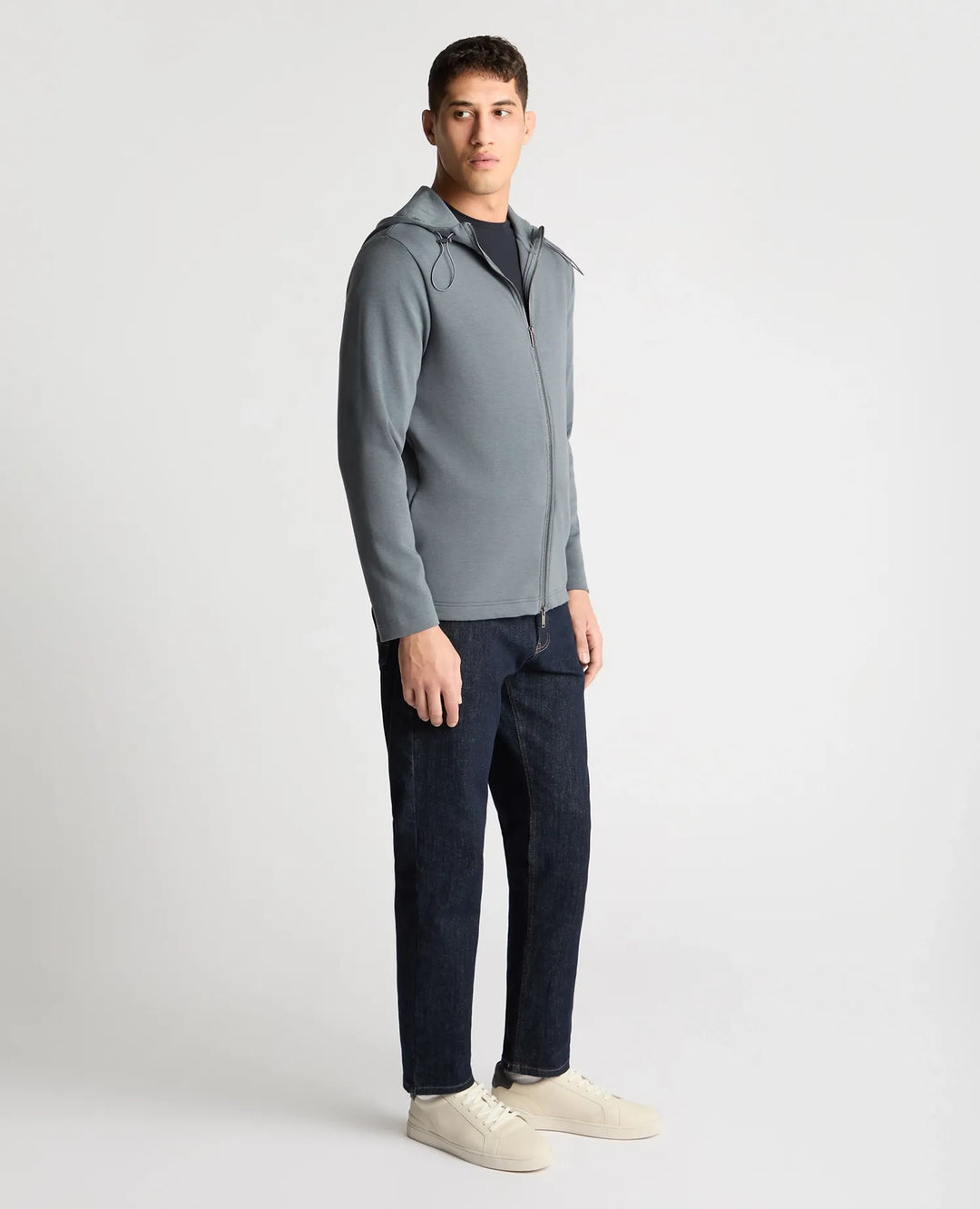Remus Uomo Grey Hooded Zip