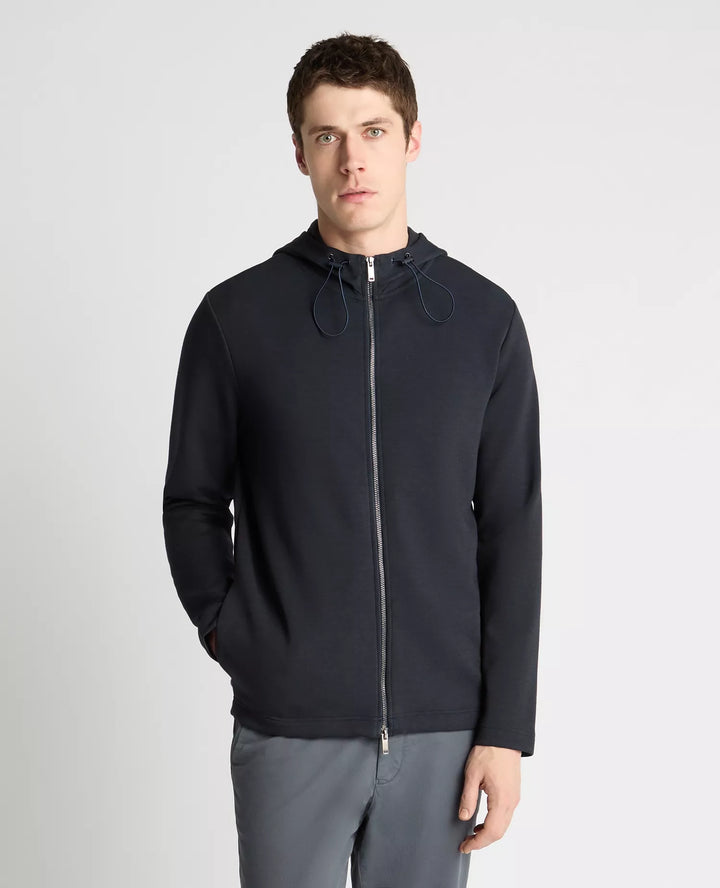 Remus Uomo Navy Hooded Zip