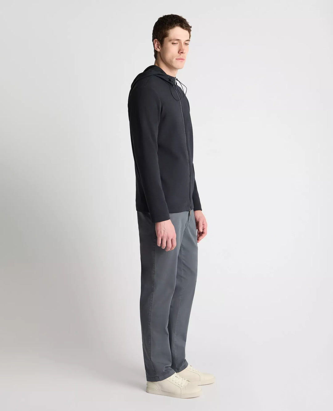 Remus Uomo Navy Hooded Zip