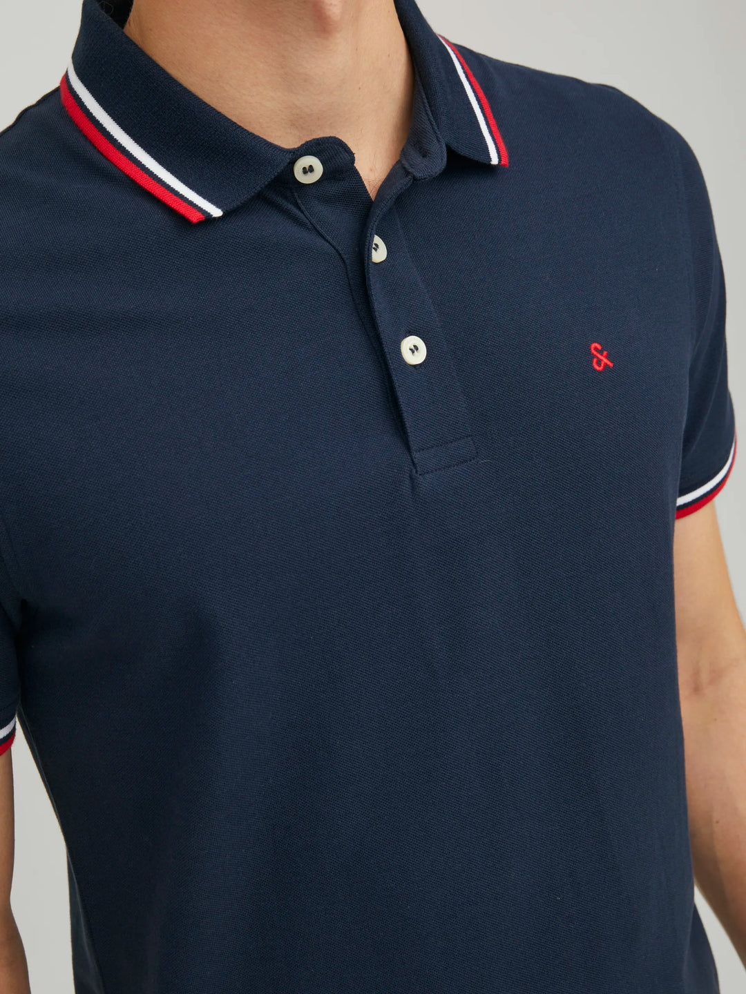 Jack & Jones Paulos Polo Navy Blazer image 3
