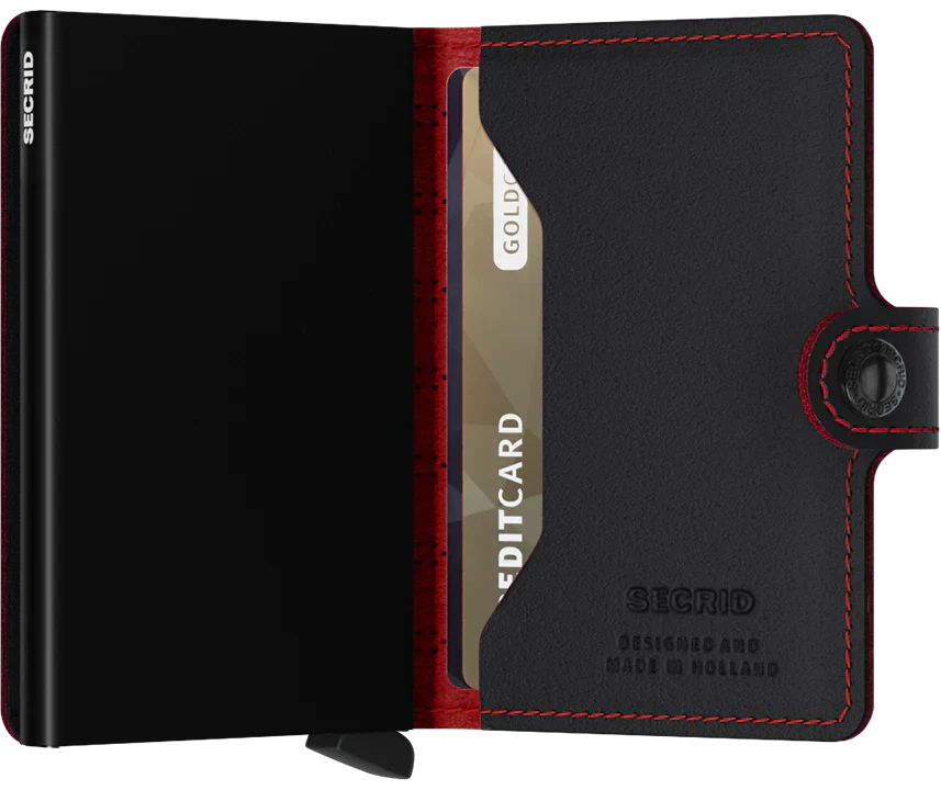 Secrid Miniwallet Fuel Black-Red image 3