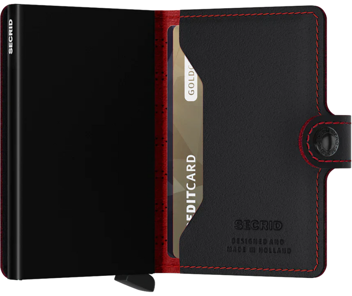 Secrid Miniwallet Fuel Black-Red image 3