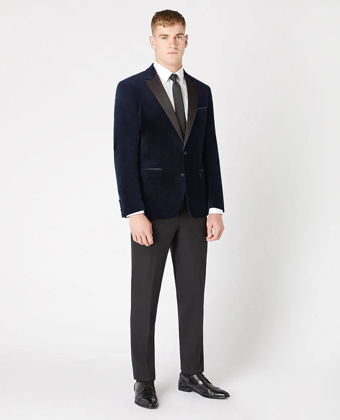 Remus Uomo Monti Velvet Jacket Navy