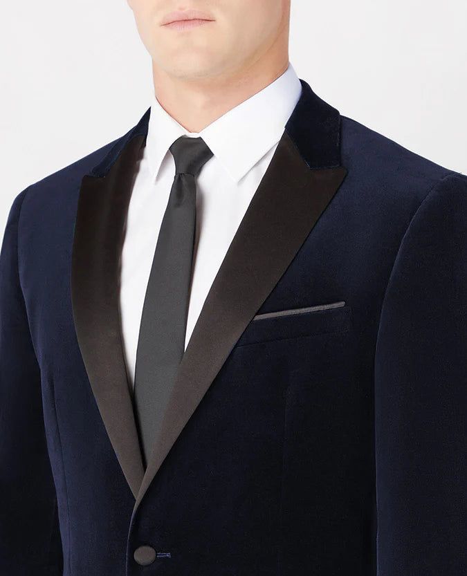 Remus Uomo Monti Velvet Jacket Navy