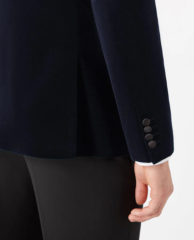 Remus Uomo Monti Velvet Jacket Navy