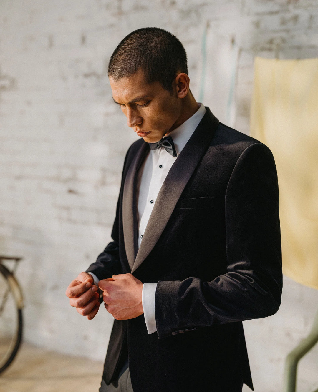 Remus Uomo Black Romeo Velvet Jacket Black