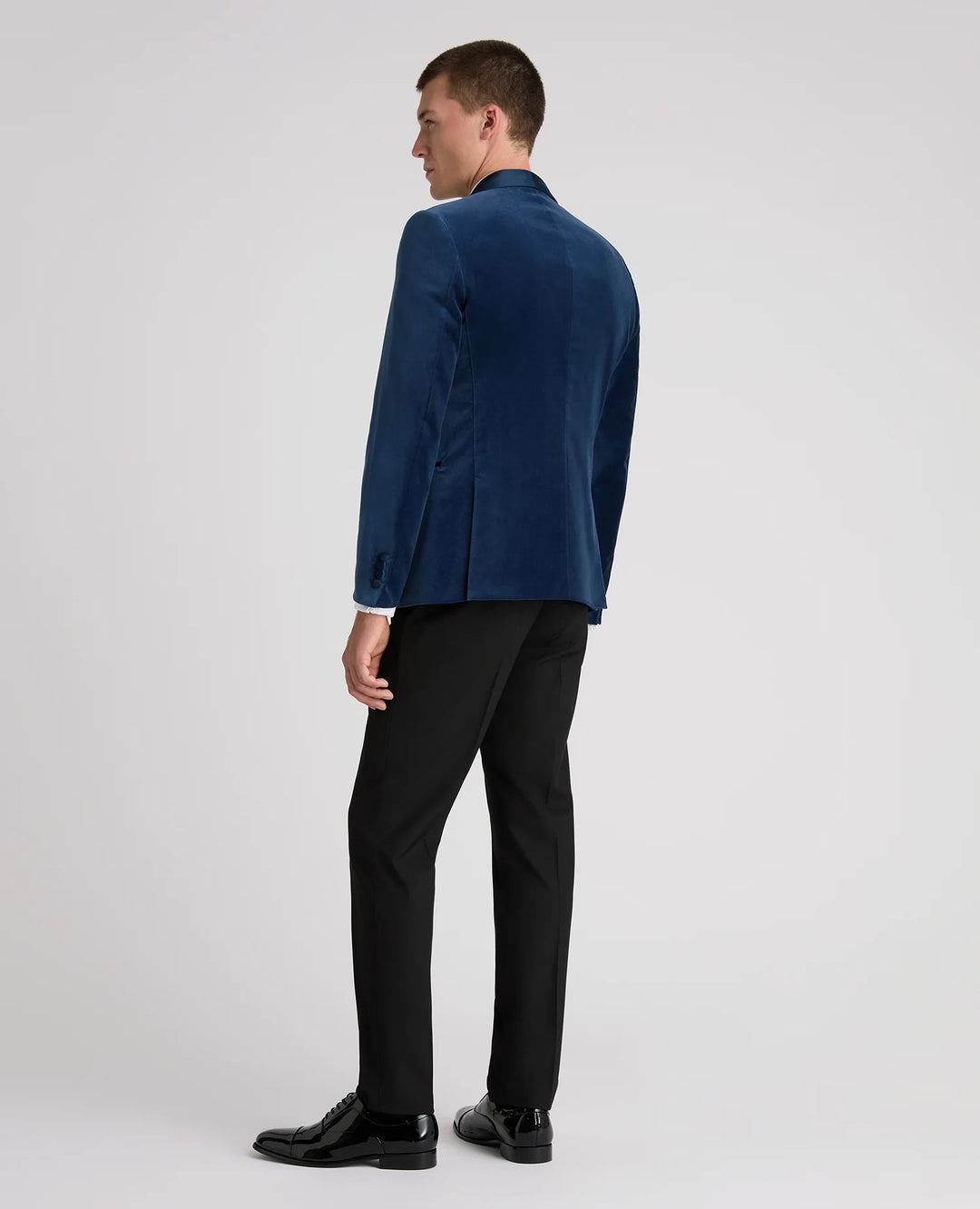 Remus Uomo Black Romeo Velvet Jacket Blue