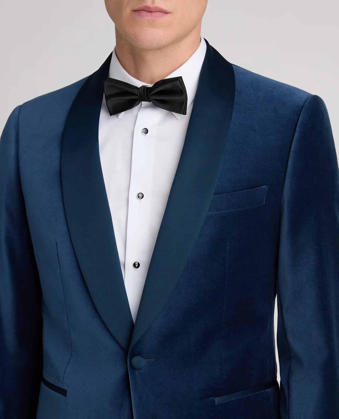 Remus Uomo Black Romeo Velvet Jacket Blue