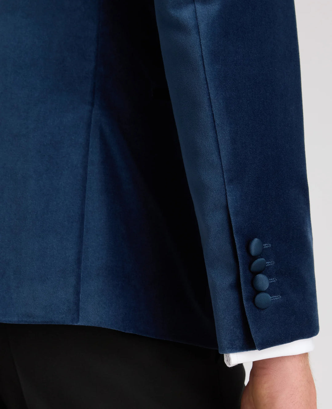 Remus Uomo Black Romeo Velvet Jacket Blue