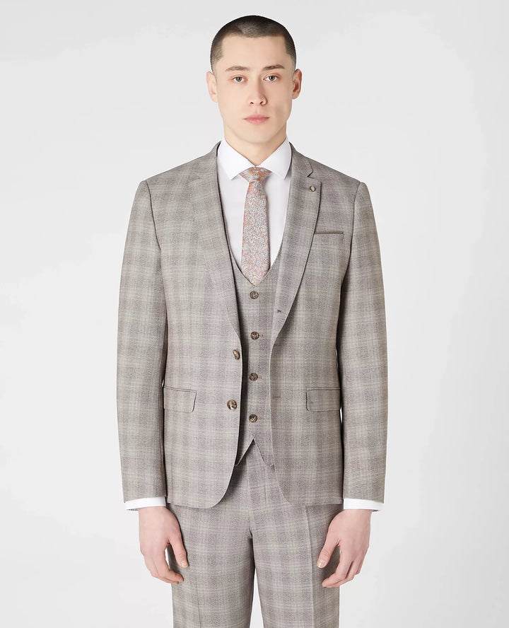 Remus Uomo Taupe Laurino 2 Piece Suit