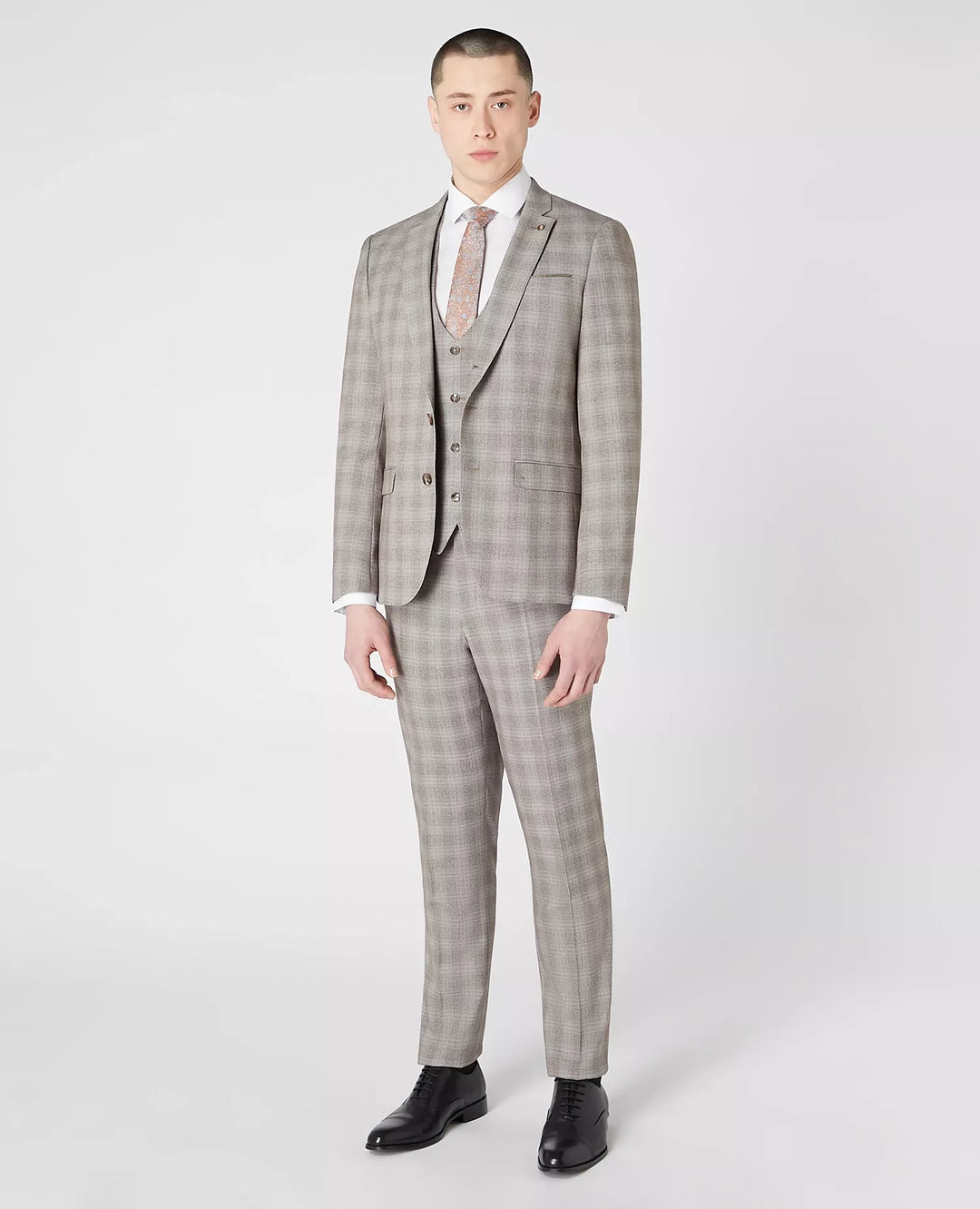 Remus Uomo Taupe Laurino 2 Piece Suit