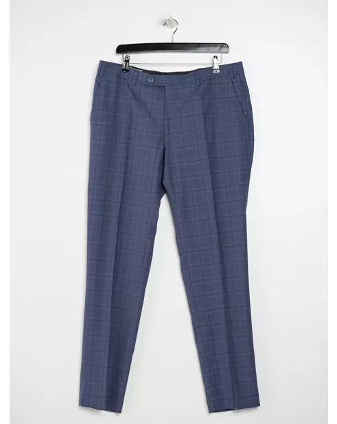 Daniel Grahame Damon Blue Check 3 Piece Suit