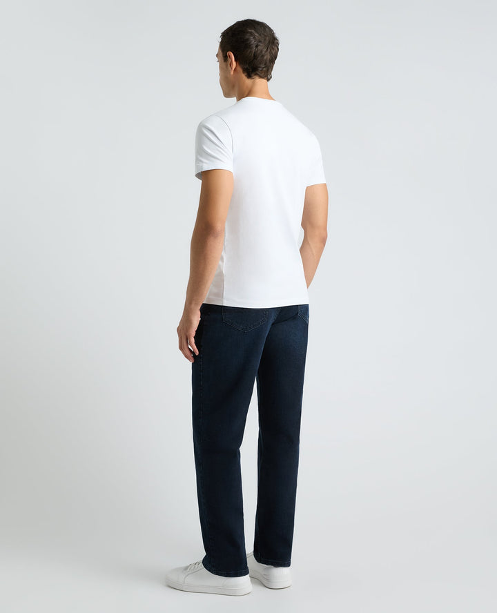 Remus Uomo Dark Navy Reign Straight Fit Stretch Jeans