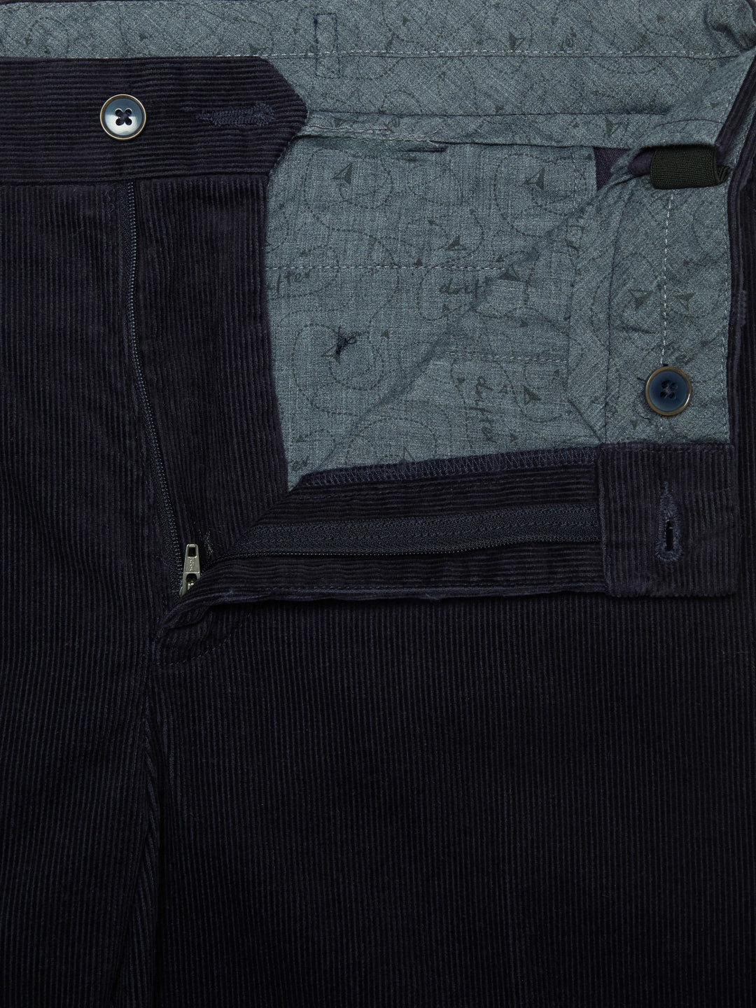 DG's Drifter Deacon Cord Trousers Navy